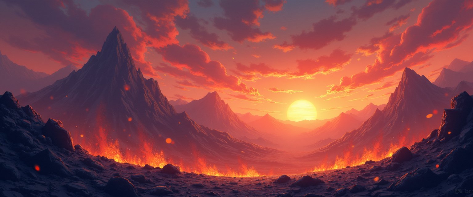 Flame plan background